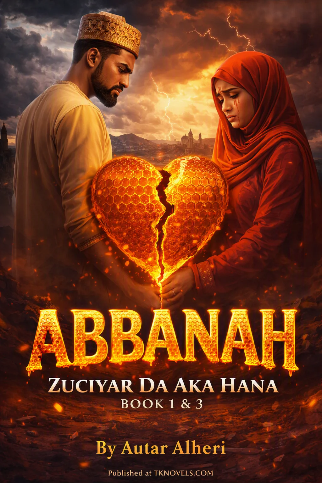 ABBANAH Zuciyar Da Aka Hana book 1 and 3 By Autar Alheri